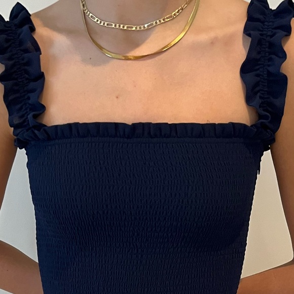 Aritzia Wilfred Body Con size XXS navy - Picture 4 of 6